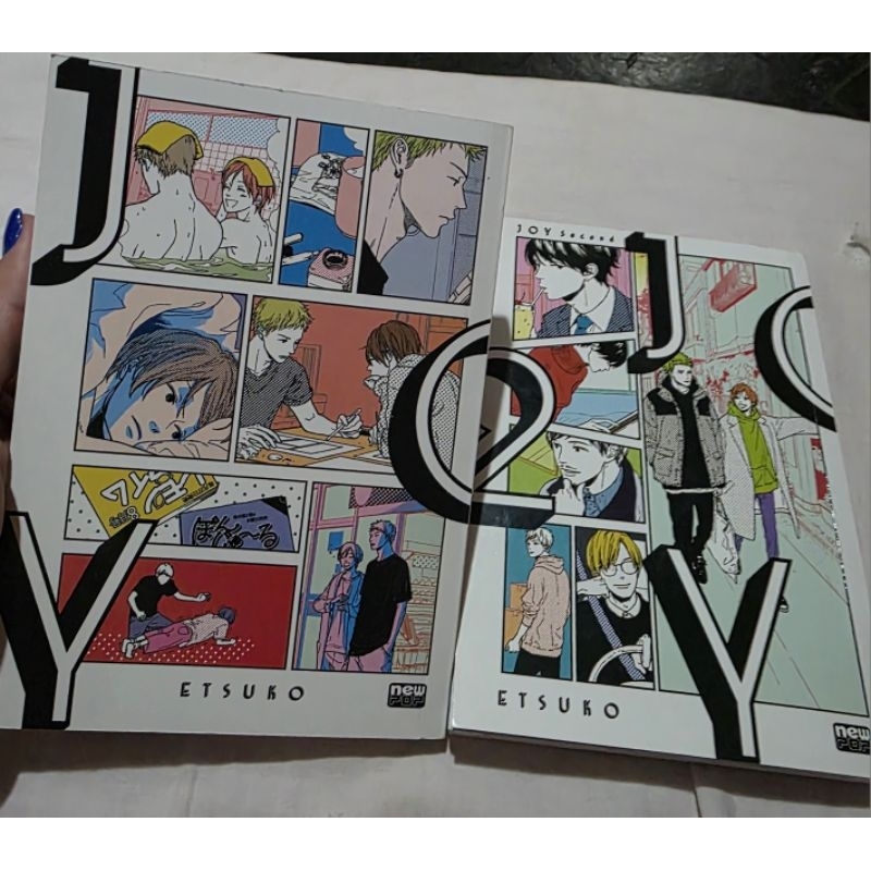 Livro mangá manhwa Joy e Joy second (coleção completa)