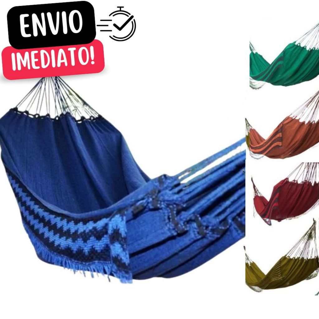 Rede Para Dormir Casal ou Solteiro Descanso Jeans Life Varias Cores Rede Descanso Reforçada Boa Premium