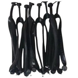 Correias para chinelo Tradicional / Tiras Para Chinelos PRETA em Oferta na Shopee