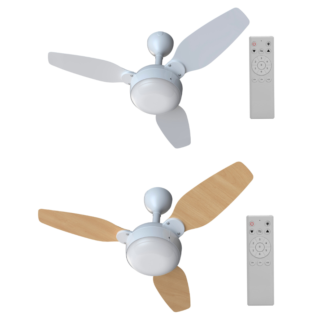 Ventilador de teto 3 pás Inverter dupla face com controle remoto - Legacy Ventisol em Oferta na Shopee