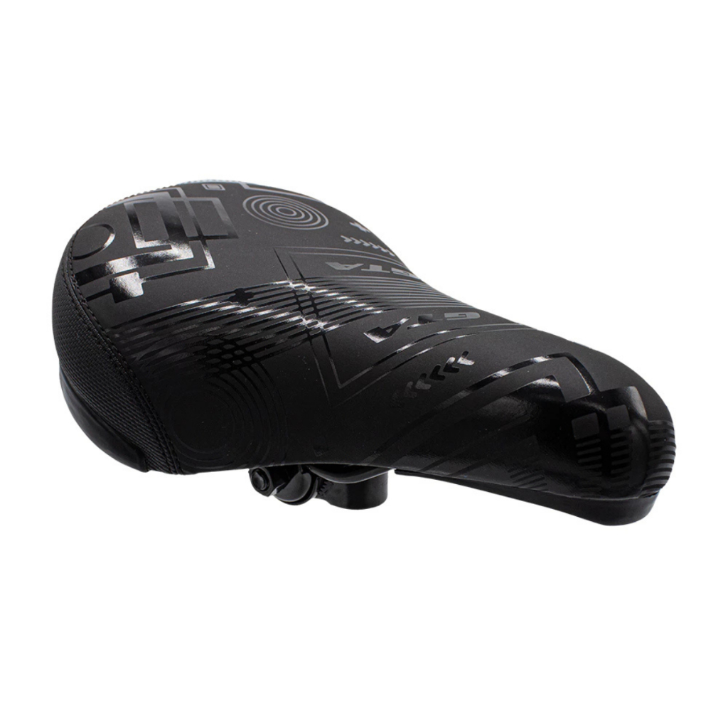 Selim Banco De Bicicleta Bmx GTA Bike Macio Confortável Preto Nitro Dirt Jump Freeride Modelo 243 DDK Gios Viking