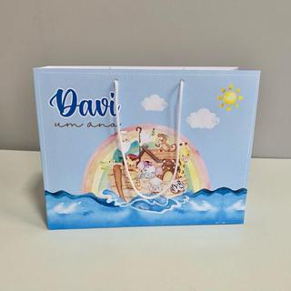 Sacolinha Personalizada Arca de Noé - Pegue e Monte - Lembrancinha em Oferta na Shopee