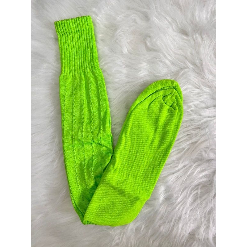 Meião de Futebol Masculino Verde Neon em Oferta na Shopee