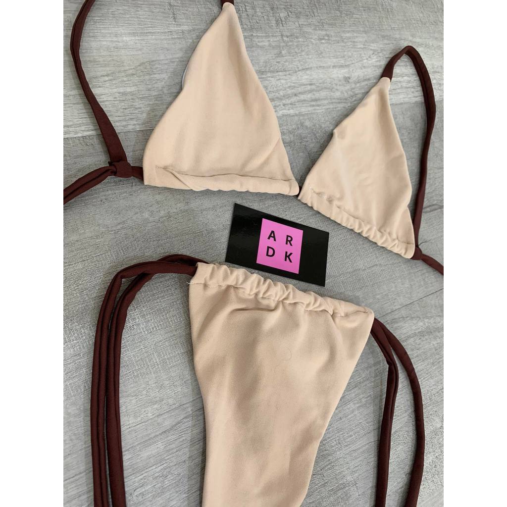 biquini fita para marquinha de praia cortininha verão moda gringa