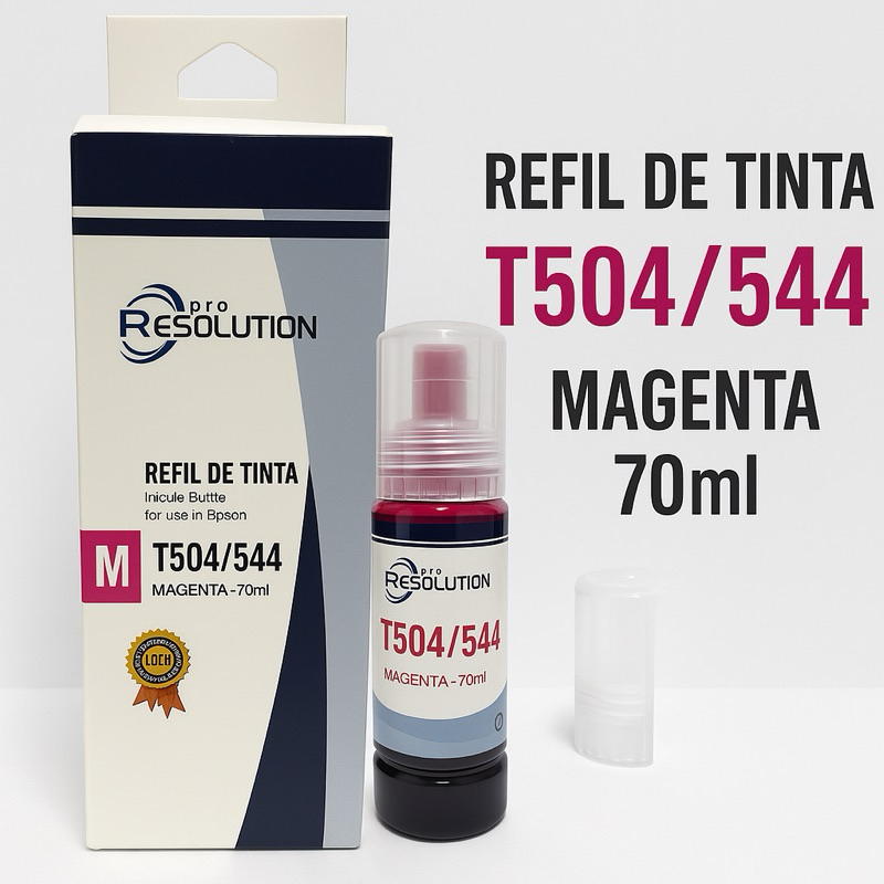 Tinta Compatível 544 e 504 para Epson –MAGENTA Alta Qualidade Garantia