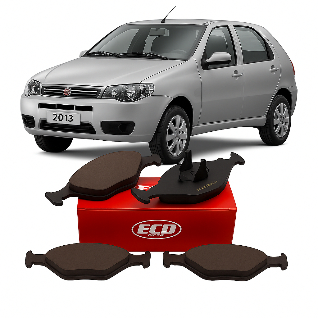 Pastilha De Freio Dianteira Fiat Palio Fire 1.0 / 1.4 - 2009 2010 2011 2012 2013 2014 2015 2016 em Oferta na Shopee
