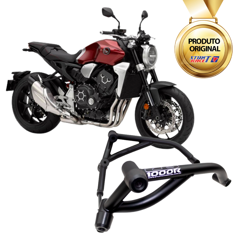Proteção Stunt Race Slider CB 1000R Honda 2019-2022 Preto