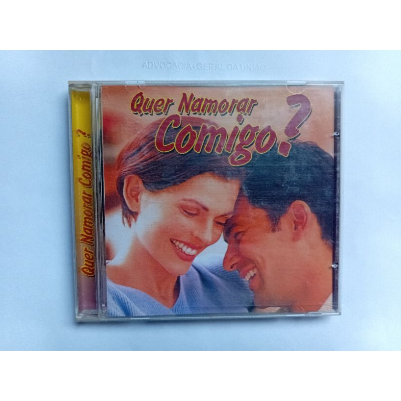 CD coletânea quer namorar comigo? músicas românticas ótimo estado mídia e capa