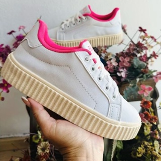 TÊNIS SAPATO BRANCO PRETO LANÇAMENTO em Oferta na Shopee