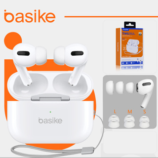 【Garantia】Basike fone Bluetooth 5.3 fone de ouvido sem fio Pro TWS Com Microfone Pop-Up em Oferta na Shopee