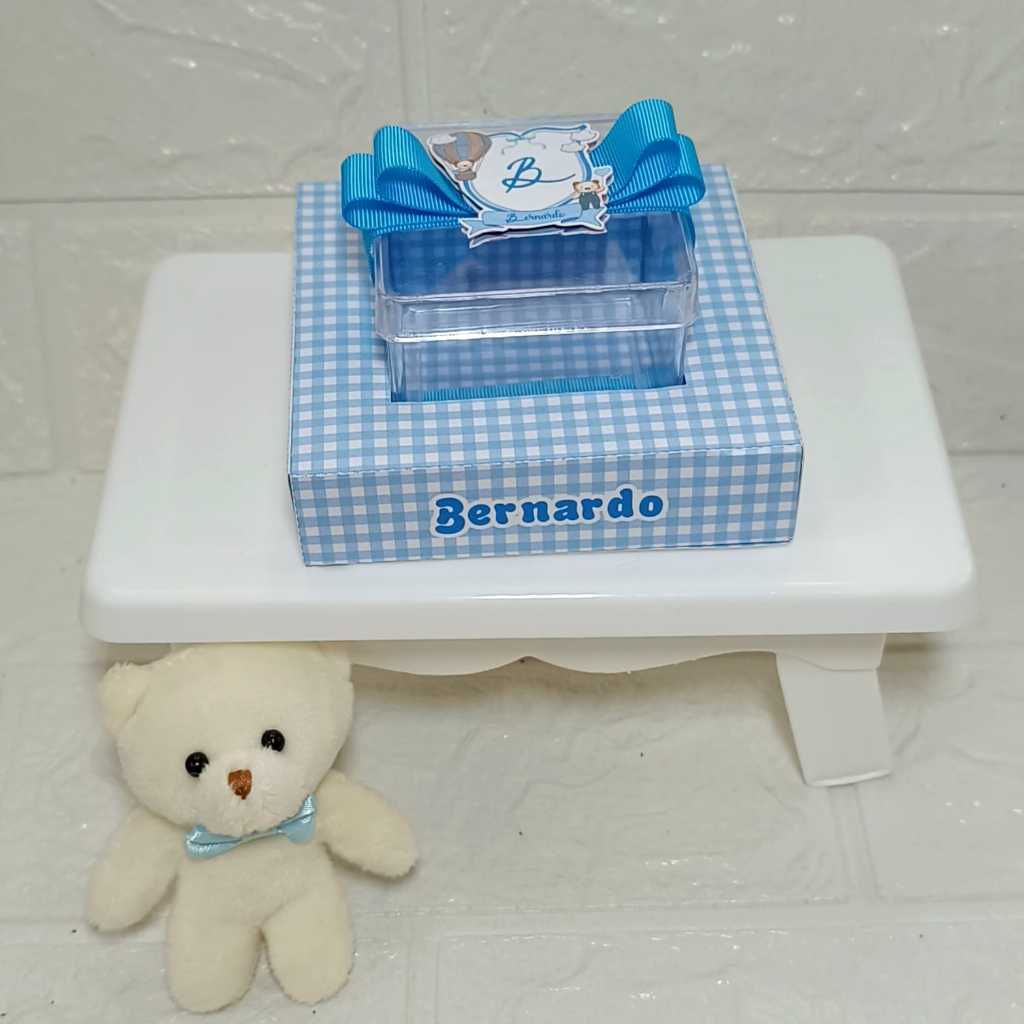 CAIXINHA ACRÍLICA PERSONALIZADA / LEMBRANCINHA DE MATERNIDADE / BATIZADO / FESTA / ANIVERSÁRIO /