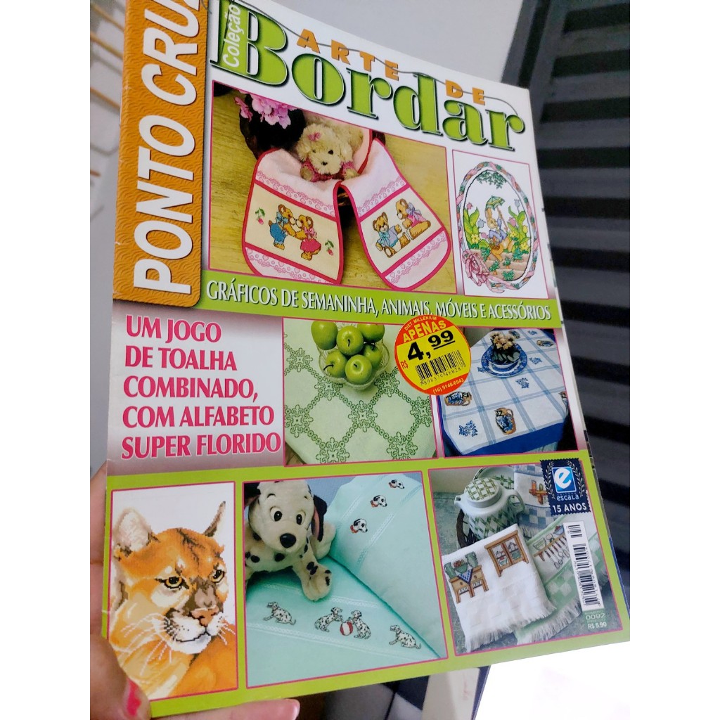 Revista Ponto Cruz - Arte de bordar