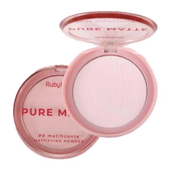 Pó Matificante Pure Matte By Ruby Rose Linha Rosa em Oferta na Shopee