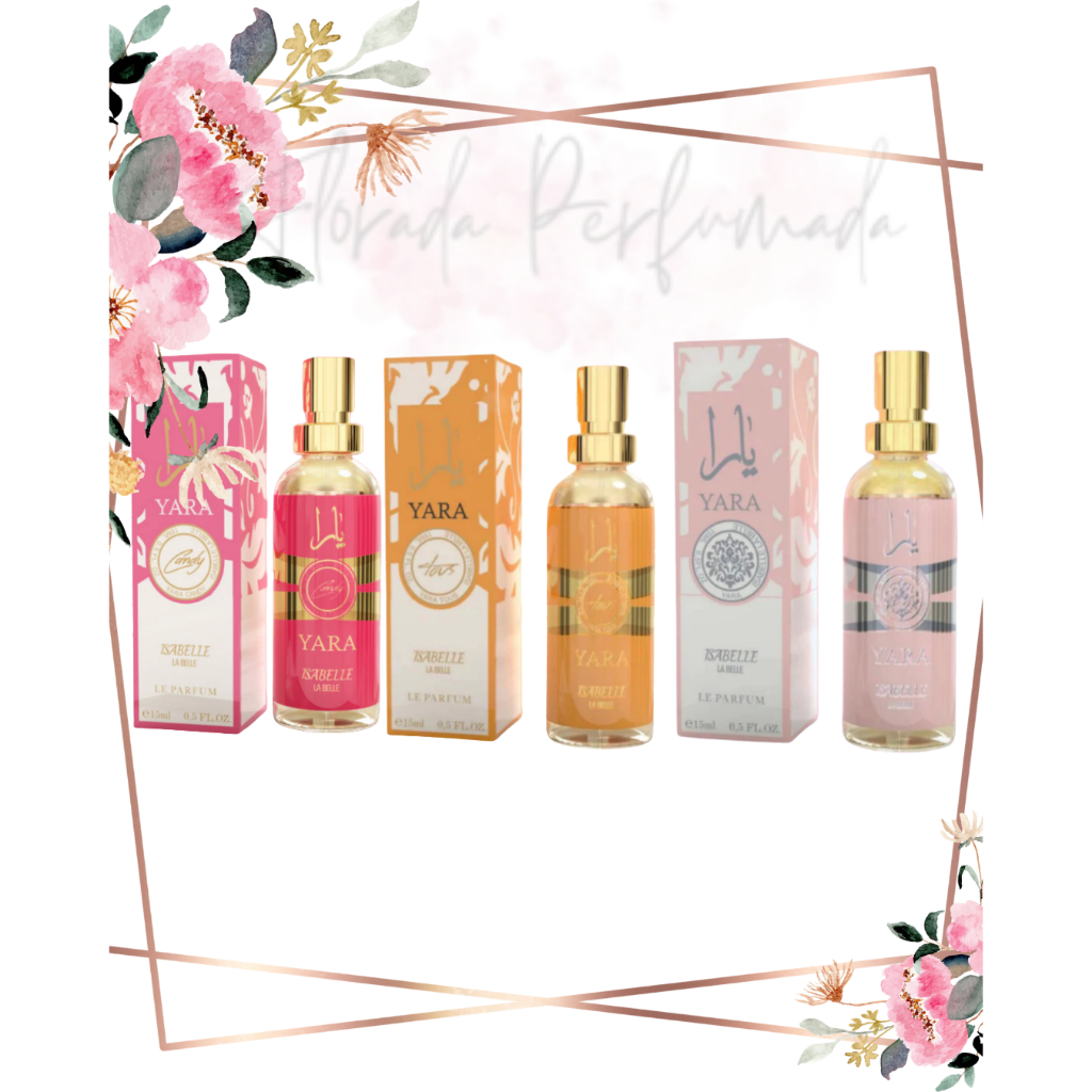 Perfume Árabe 15ml | Isabelle La Belle  Yara / Yara Tous/ Yara Candy