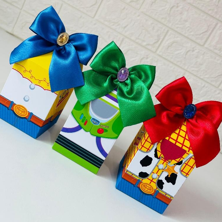 Caixas milk Toy Story, Caixinha toy story, caixinha woody, caixinha buzz lightear- PEGUE E MONTE