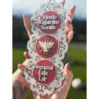 Adorno para Porta Divino Espirito Santo em Oferta na Shopee