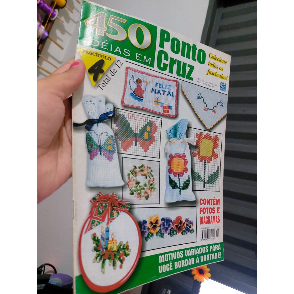Revista Bordados em Ponto Cruz