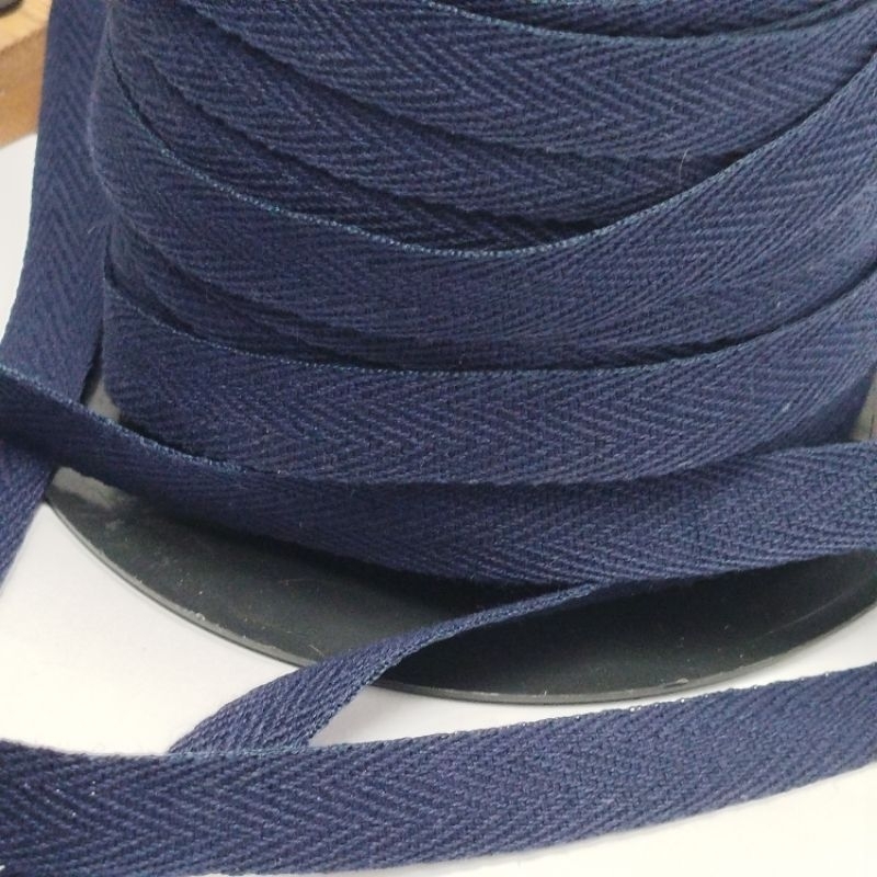 Viés Fita Cadarço Azul marinho 1,1cm  metros Cod:prat2/3 CX24