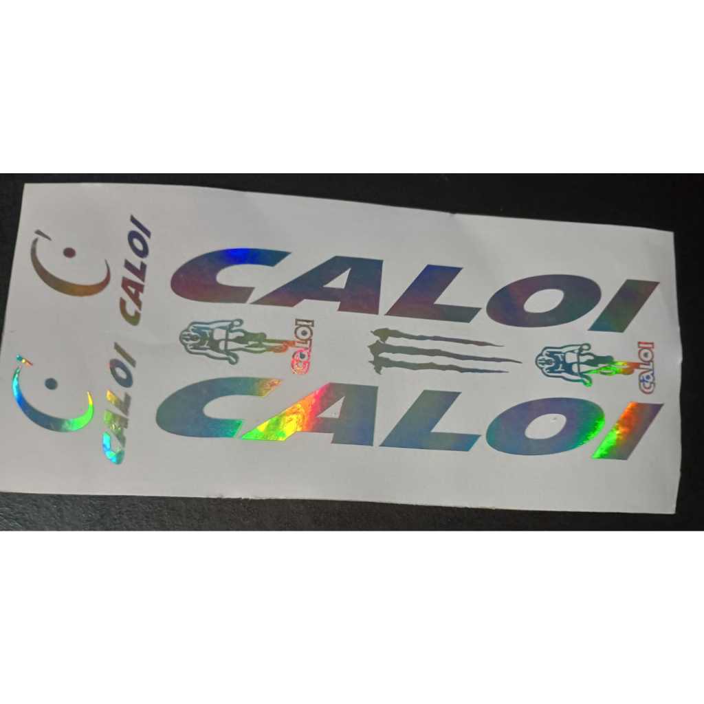 Adesivo Caloi Garfo Suspensão bicicleta mtb ciclismo