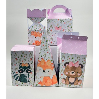 20 Caixinhas BOSQUE ENCANTADO – Lembrancinhas para Festa Infantil – SEM PERSONALIZAÇÃO | Pegue e Monte em Oferta na Shopee