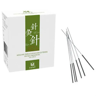 Kit 100 Agulhas Acupuntura Sistêmica - Tony em Oferta na Shopee