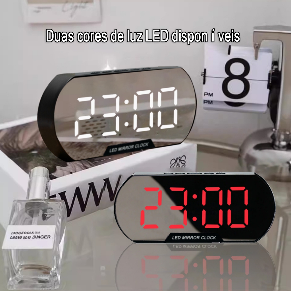 Relógio de Mesa Vidro: Onde Comprar | BuscaProdutos