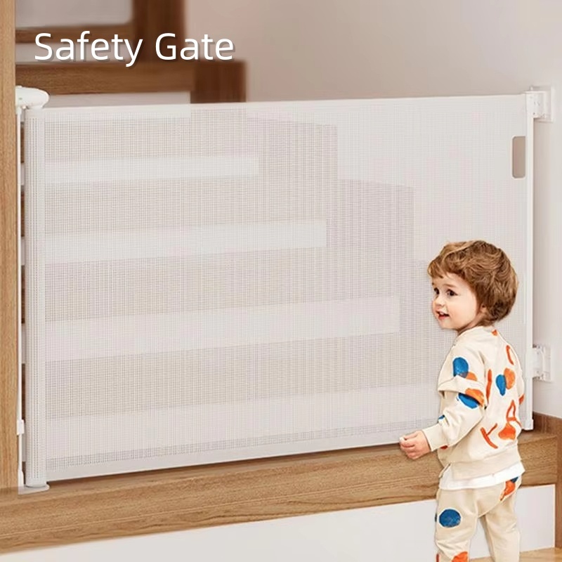 Portão Segurança Tela Retrátil Infantil Pet Cães Extensível