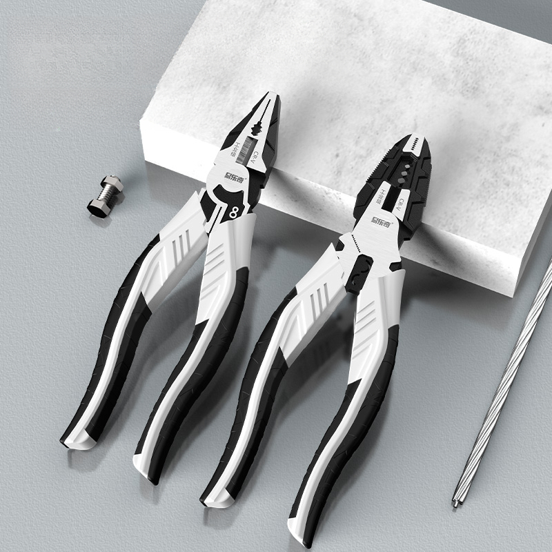 Alicate Eletricista Multifuncional 8 Polegadas Cortador de Fio Ferramenta Profissional Alicate W-28 em Oferta na Shopee