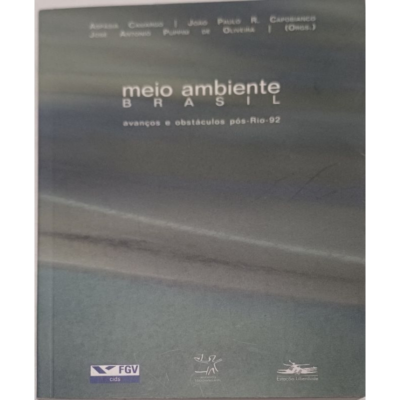 Meio Ambiente Brasil avanços e obstáculos pós Rio 92 - Aspásia Camargo