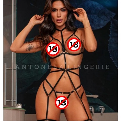 Body Luxúria Lingerie Sexy em tiras regulaveis body feminino lingerie sensual em Oferta na Shopee