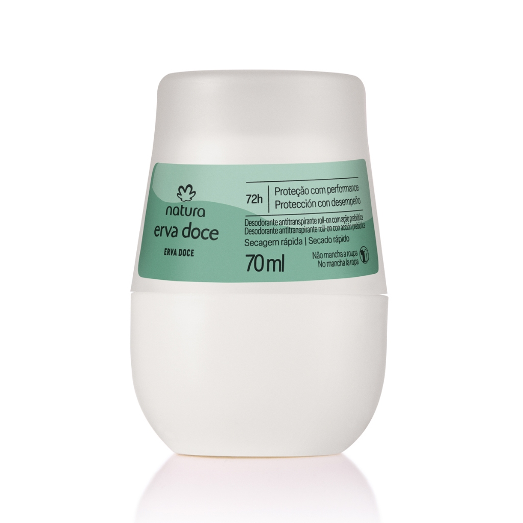 Erva Doce Desodorante Rollon Antimancha 70Ml - Natura