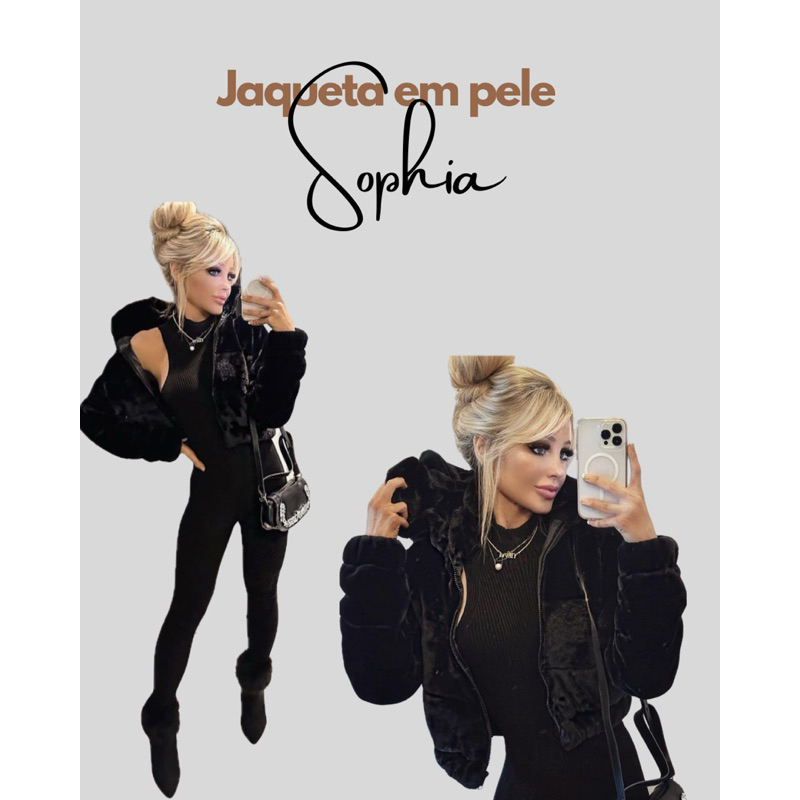 Jaqueta Puffer Bobojaco Em Pele Sintética Forrada E Com Capuz Removivel