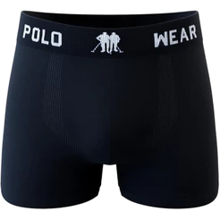 Cueca Boxer Polo Wear Lisa Microfibra Premium Sem Costura