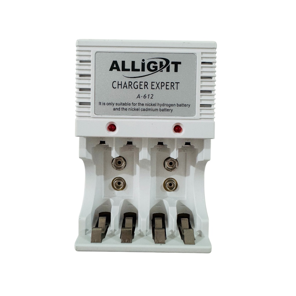 Carregador De Pilha AA/AAA Bateria 9v Recarregável Bivolt (A-612)