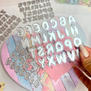 Faquinha de corte e relevo Alfabeto redondo| matriz de metal em Oferta na Shopee