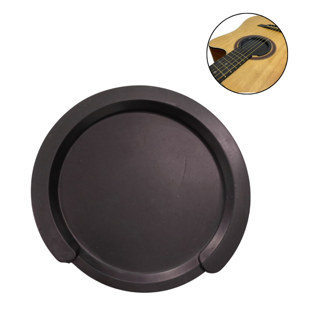 Imagem Anti Feedbak 10mm Abafador Redutor de ruído Anti ruído Tampa para Violão Folk Nilon