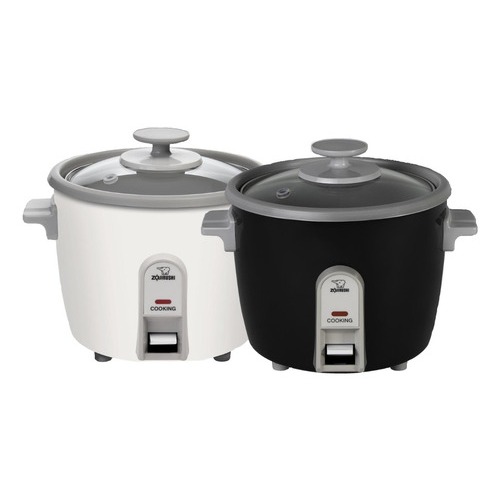 Panela Zojirushi  De Arroz Japonesa NHS3/6 Copos - White/Black - 110v