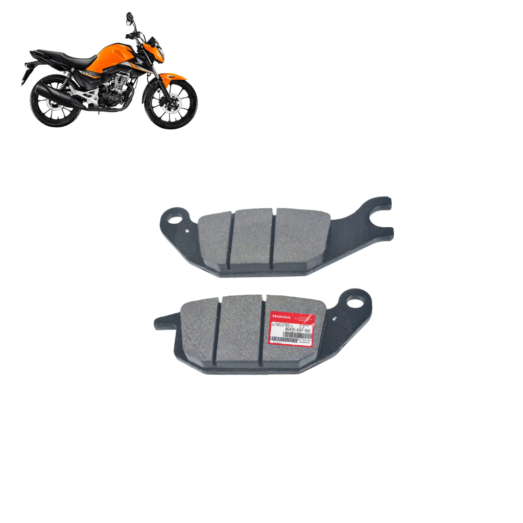 Pastilha Freio Traseiro Cg Titan 160 2025 CBS Original Honda