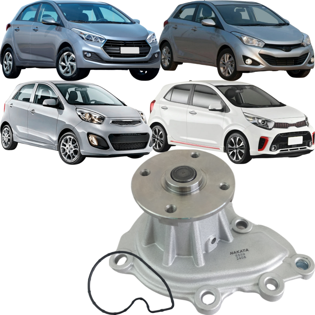 Bomba D'Água Nakata HB20 e Picanto 1.0 12v Flex NKBA17422 em Oferta na Shopee