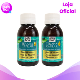 Óleo Terapia Capilar Natuhair 60ml x2 un em Oferta na Shopee