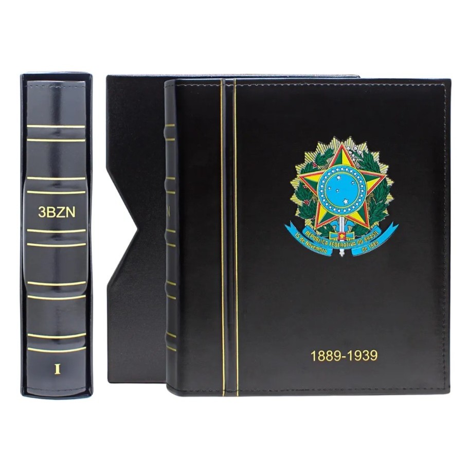 Álbum de Moedas Super Luxo Nº 1 República Réis 1889 - 1939