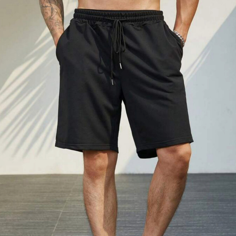 Bermuda Moletom Masculina Moletinho Academia Short Esporte Fitness Casual