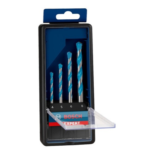 Jogo Brocas Bosch Expert CYL-9 Multiconstruction 4 5 6 8 Mm