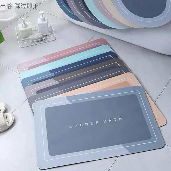 Tapete para Banheiro de Secagem Rápida e Super Absorvente - Ideal para Chuveiro, Cozinha e Varanda