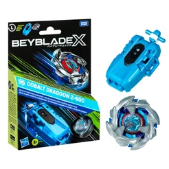 Kit Beyblade X Cobalt Dragoon 2-60C com String Launcher L - Hasbro G1491