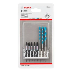 Jogo De Bits E Brocas Bosch HEX-9 Multiconstruction