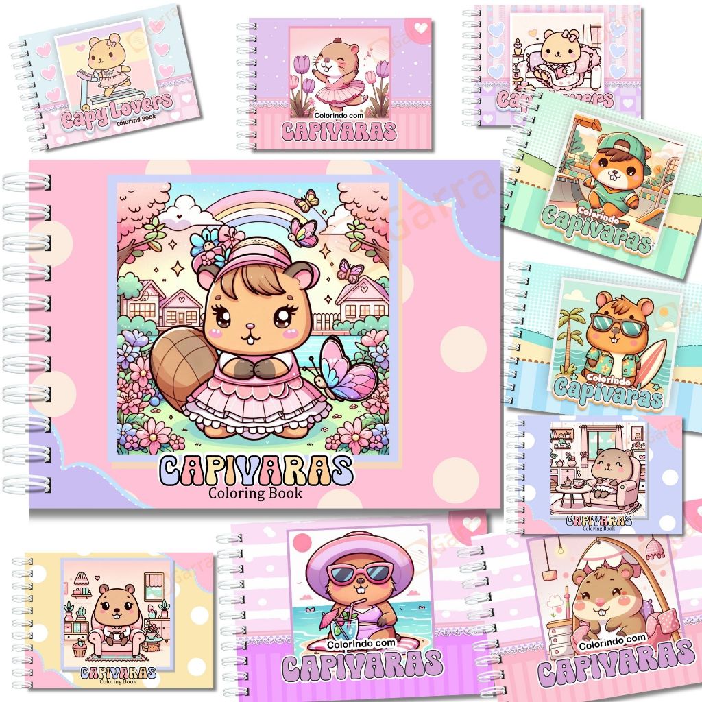 Livro De Colorir  Varios Modelos 50 Folhas 180g mais de 80 modelos em Oferta na Shopee