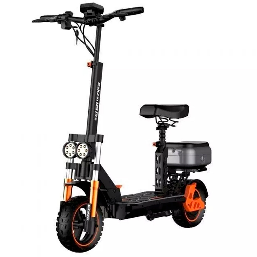 Scooter Elétrica Dobrável 1200w para Adultos com Assento Duplo 2 Pessoas Para Passeios e Viagens