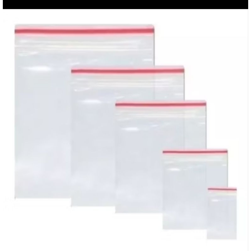 Saco Plástico Transparente Fecho ZIP Hermético Abre e Fecha Com /500 Unidades Promoção.