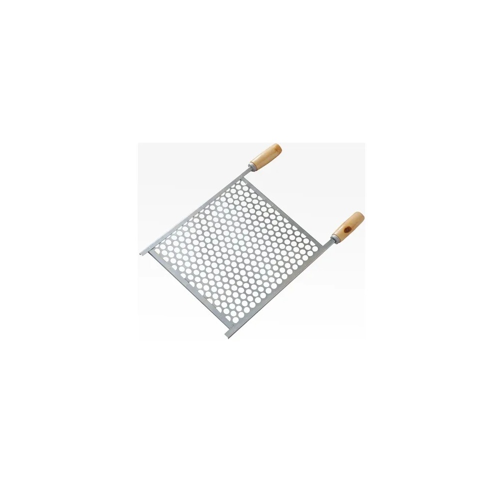 Grelha Aço Galvanizado 33x36 Pequena Para Churraqueira Envio Em 24hrs